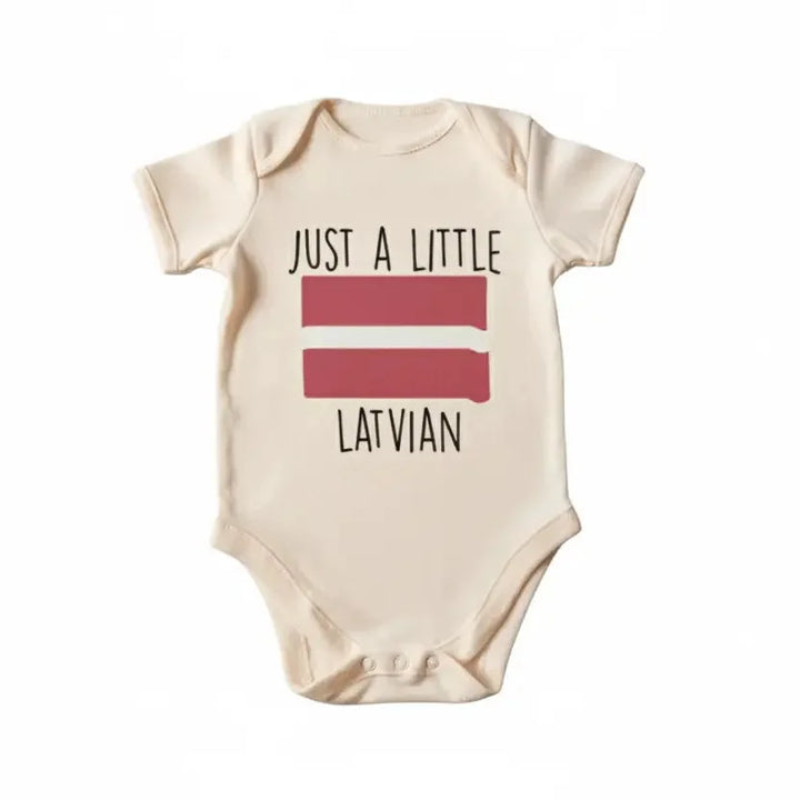 Latvia - Baby Boy Girl Clothes Infant Bodysuit Funny Cute Newborn  Funny Cute Onesie® | North Fork Forager LLC