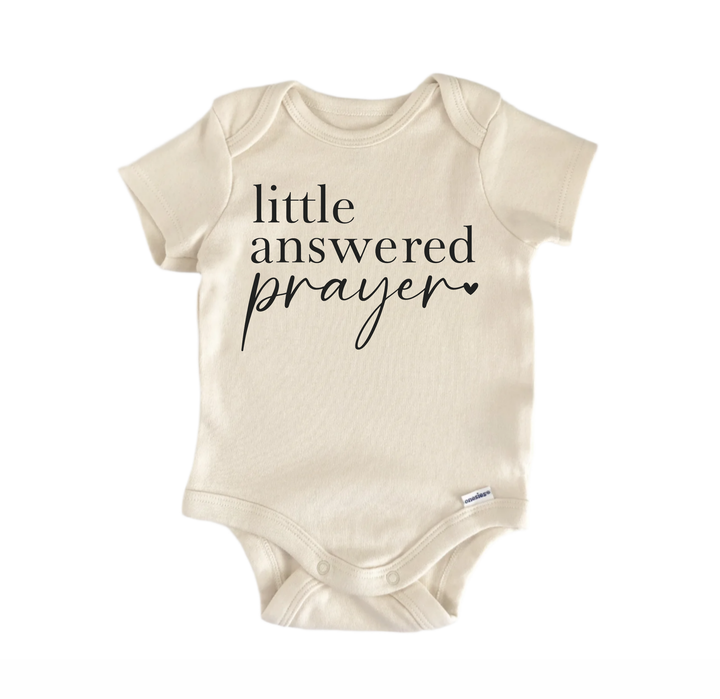 Little Answered Prayer Newborn Baby Onesie® Onesie®
