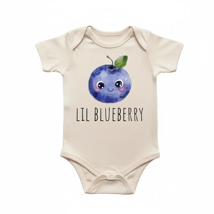 Little Blueberry Fruit - Baby Boy Girl Clothes Infant Bodysuit Funny Cute Newborn  Funny Cute Onesie® | North Fork Forager LLC