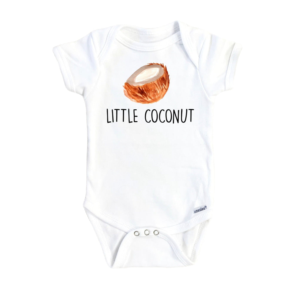Little Coconut - Baby Boy Girl Clothes Infant Bodysuit Funny Cute Newborn Onesie