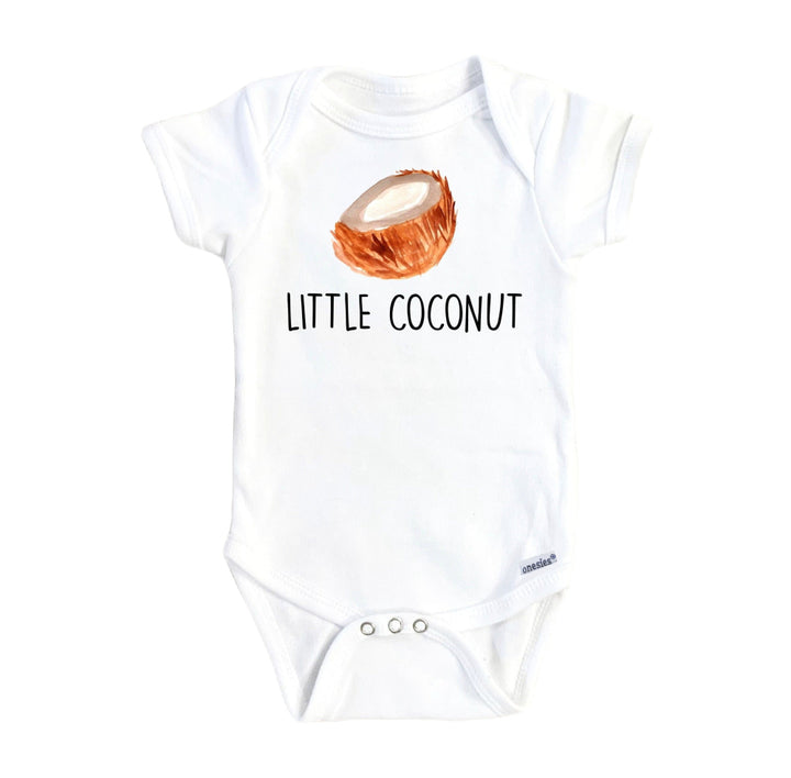 Little Coconut - Baby Boy Girl Clothes Infant Bodysuit Funny Cute Newborn Onesie