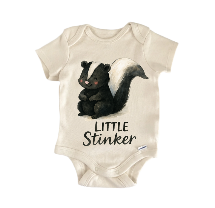 Little Stinker Skunk Newborn Baby Onesie® Bodysuit
