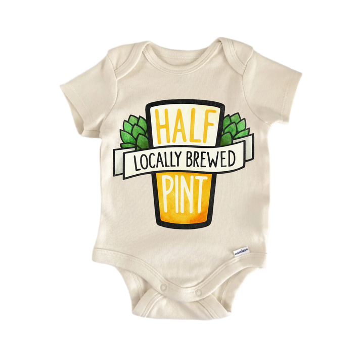Locally Brewed Half Pint Newborn Baby Onesie® Onesie®
