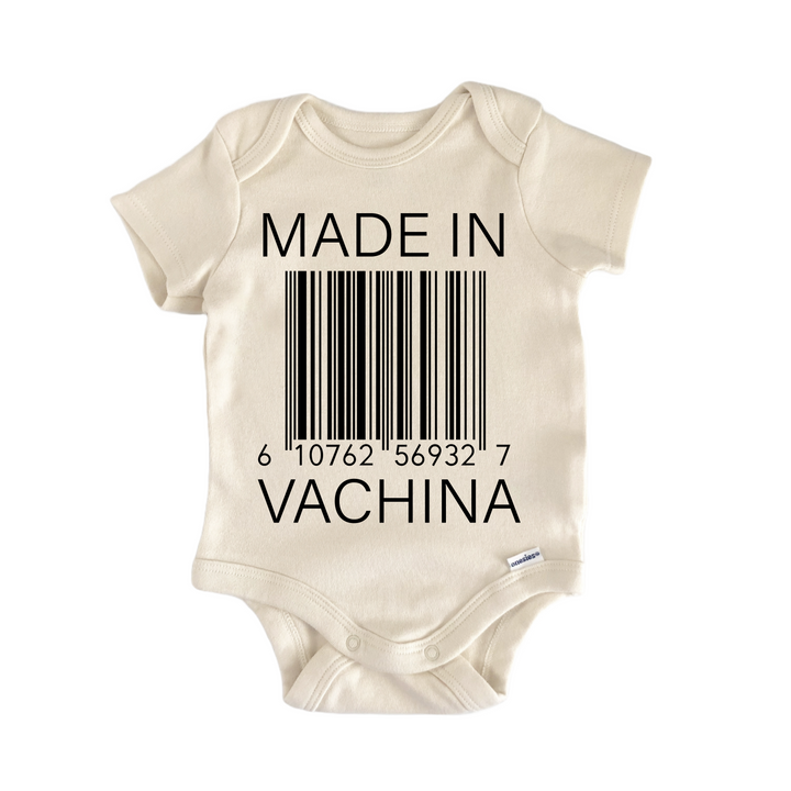 Made In Vachina - Baby Bodysuit  Funny Cute Onesie® | North Fork Forager LLC