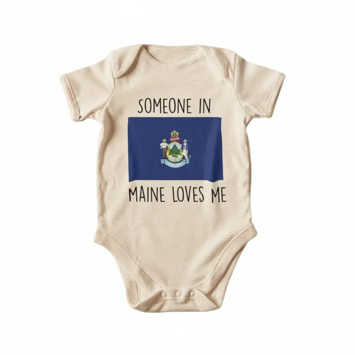 Maine - Baby Boy Girl Clothes Infant Bodysuit Funny Cute Newborn  Funny Cute Onesie® | North Fork Forager LLC