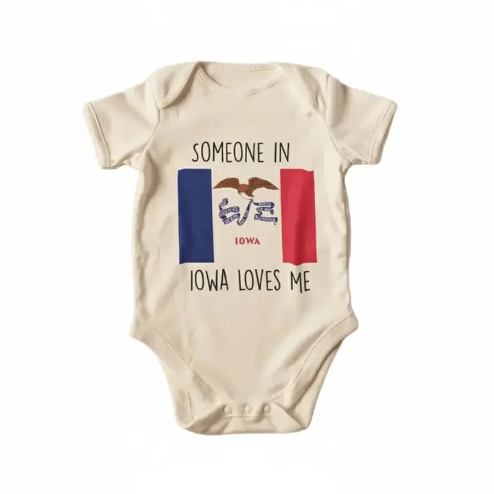 Iowa - Baby Boy Girl Clothes Infant Bodysuit Funny Cute Newborn  Funny Cute Onesie® | North Fork Forager LLC
