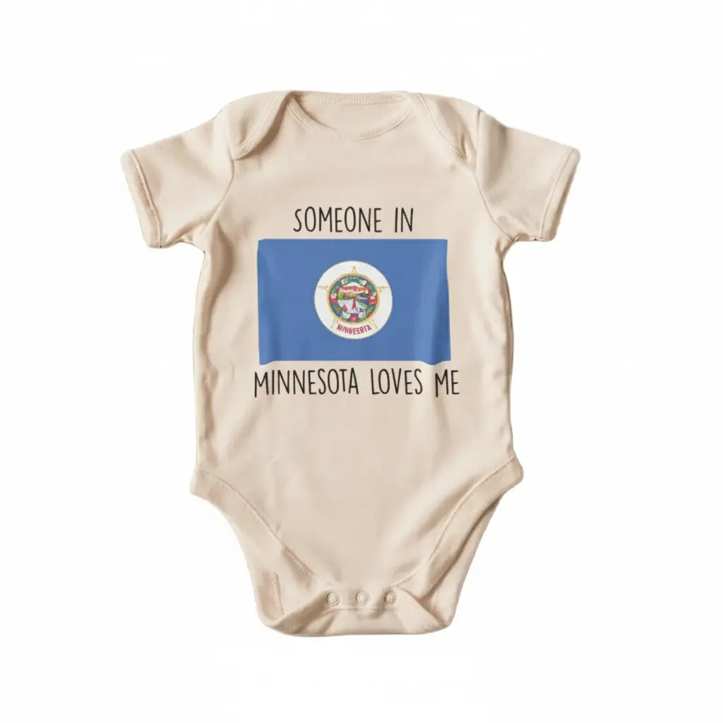 Minnesota - Baby Boy Girl Clothes Infant Bodysuit Funny Cute Newborn  Funny Cute Onesie® | North Fork Forager LLC