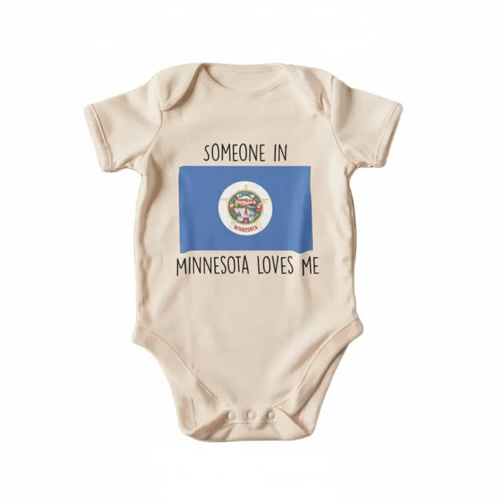 Minnesota - Baby Boy Girl Clothes Infant Bodysuit Funny Cute Newborn  Funny Cute Onesie® | North Fork Forager LLC