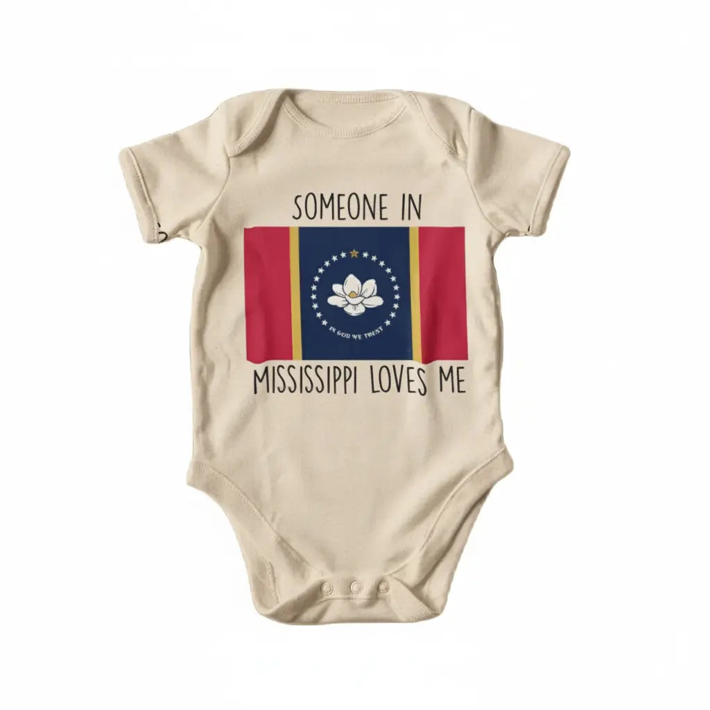 Mississippi - Baby Boy Girl Clothes Infant Bodysuit Funny Cute Newborn  Funny Cute Onesie® | North Fork Forager LLC