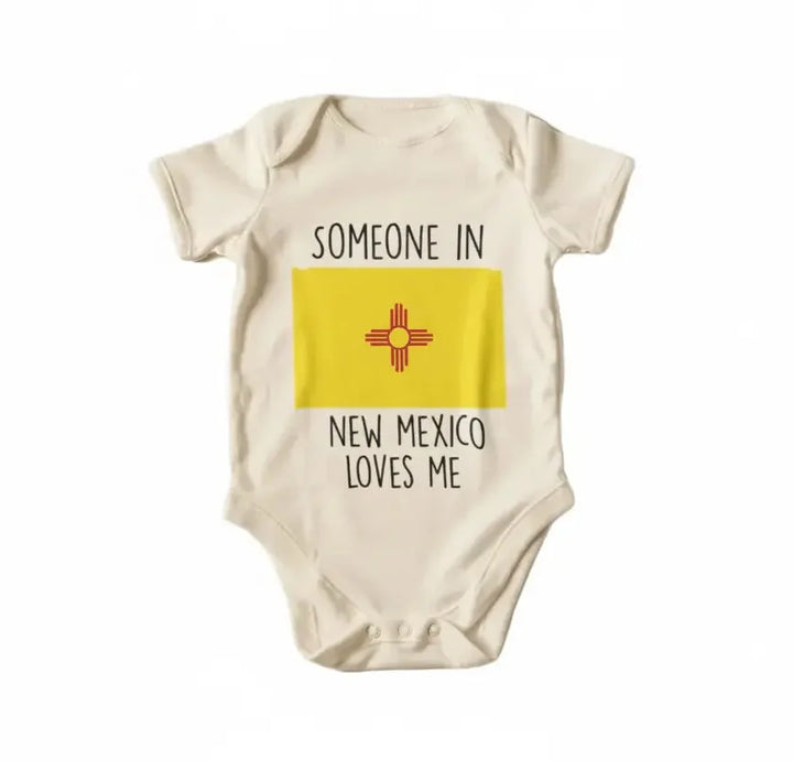 New Mexico - Baby Boy Girl Clothes Infant Bodysuit Funny Cute Newborn  Funny Cute Onesie® | North Fork Forager LLC