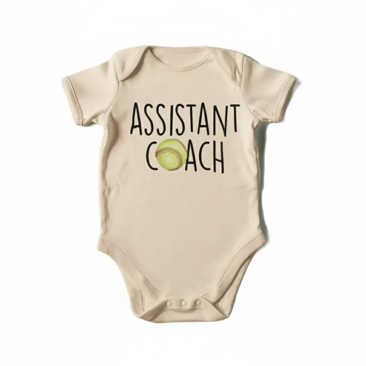Softball Coach - Baby Boy Girl Clothes Infant Bodysuit Funny Cute Newborn  Funny Cute Onesie® | North Fork Forager LLC