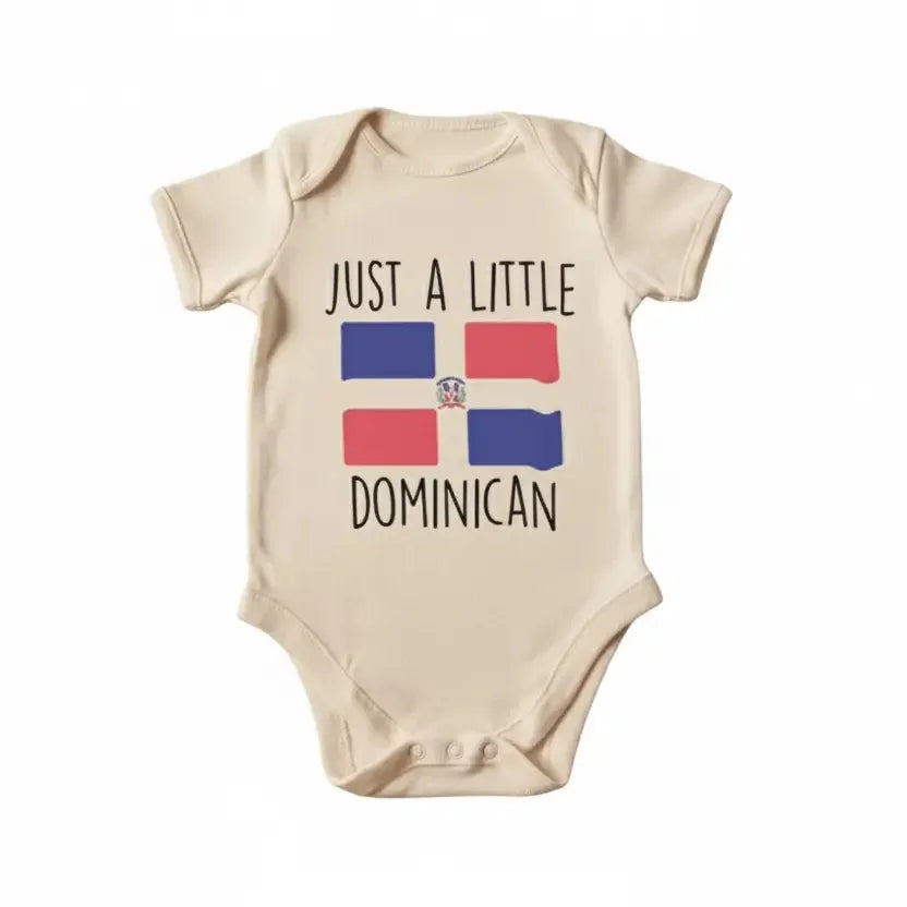 Dominic Republic - Baby Boy Girl Clothes Infant Bodysuit Funny Cute Newborn  Funny Cute Onesie® | North Fork Forager LLC
