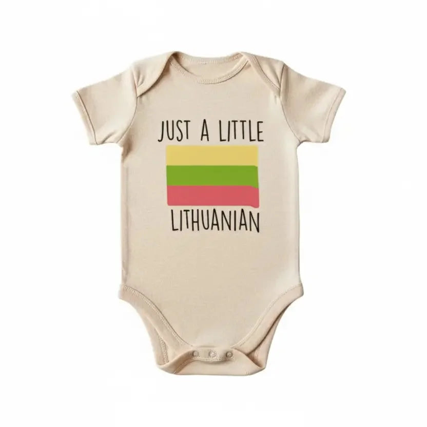 Lithuania - Baby Boy Girl Clothes Infant Bodysuit Funny Cute Newborn  Funny Cute Onesie® | North Fork Forager LLC