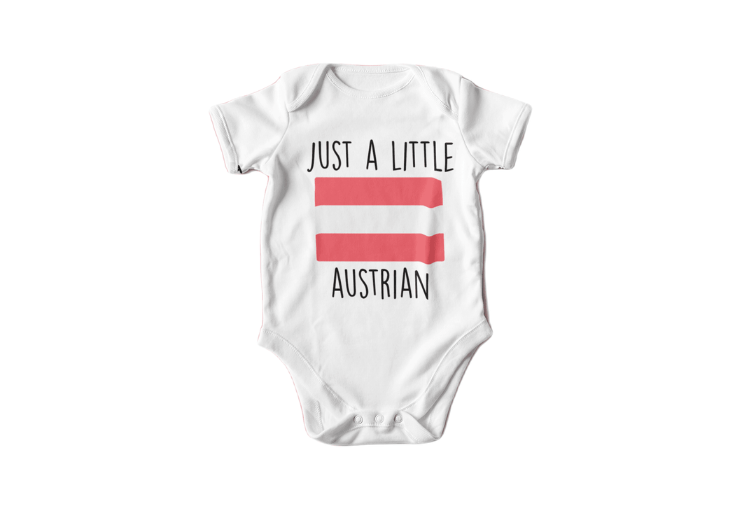 Austria - Baby Boy Girl Clothes Infant Bodysuit Funny Cute Newborn Onesie