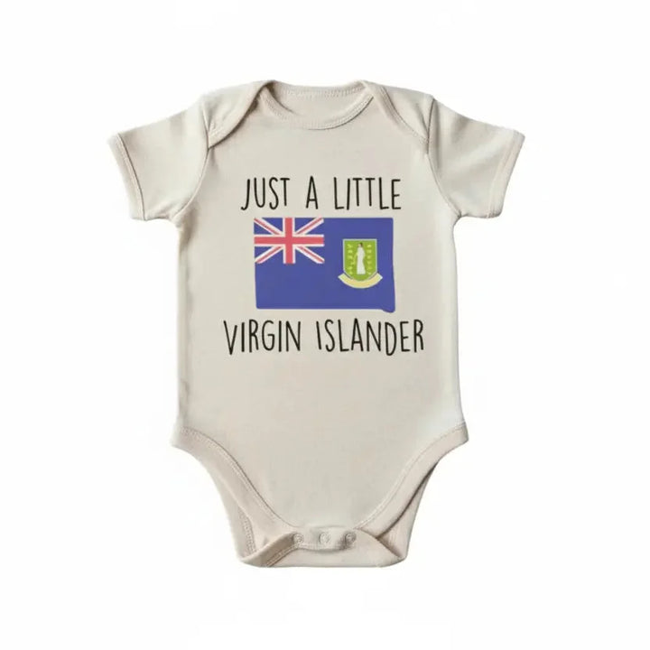 British Virgin Islands - Baby Boy Girl Clothes Infant Bodysuit Funny Cute Newborn  Funny Cute Onesie® | North Fork Forager LLC