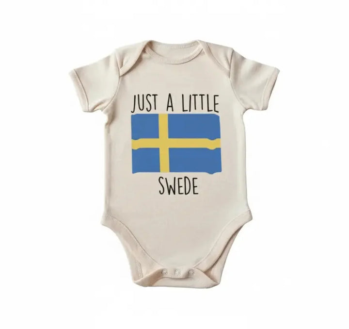 Sweden Swede - Baby Boy Girl Clothes Infant Bodysuit Funny Cute Newborn  Funny Cute Onesie® | North Fork Forager LLC