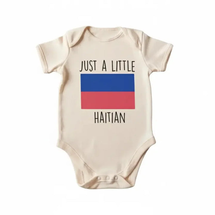 Haiti - Baby Boy Girl Clothes Infant Bodysuit Funny Cute Newborn  Funny Cute Onesie® | North Fork Forager LLC