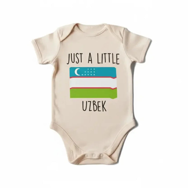 Uzbekistan - Baby Boy Girl Clothes Infant Bodysuit Funny Cute Newborn  Funny Cute Onesie® | North Fork Forager LLC