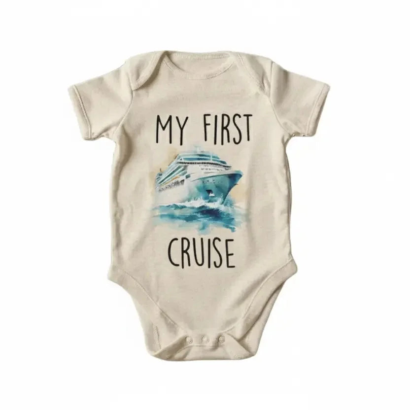 Cruise First - Baby Boy Girl Clothes Infant Bodysuit Funny Cute Newborn  Funny Cute Onesie® | North Fork Forager LLC