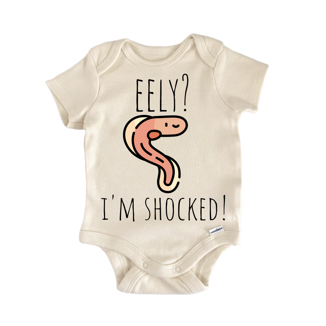 Moray Eel Fish Ocean - Baby Bodysuit  Funny Cute Onesie® | North Fork Forager LLC