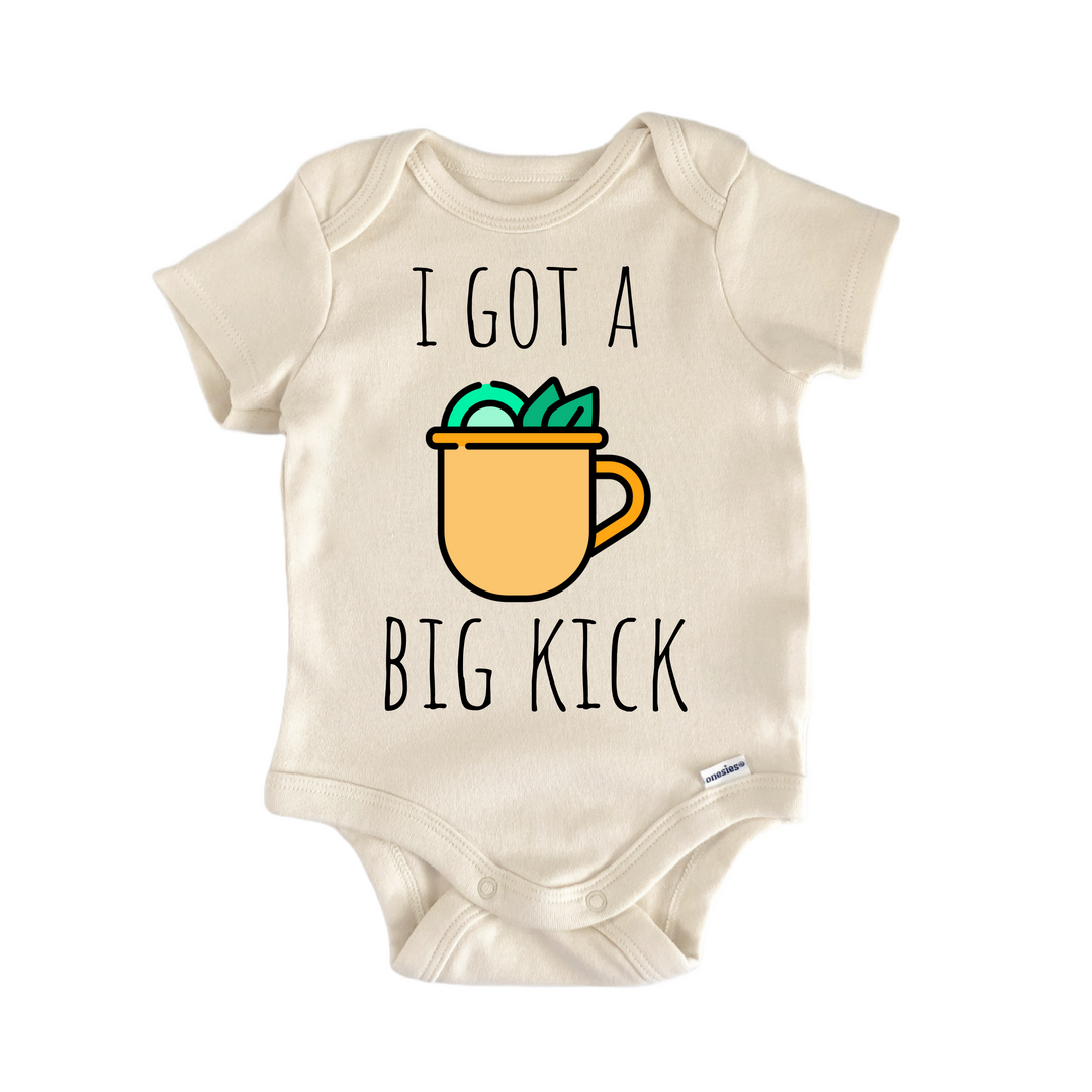 Moscow Mule Cocktail - Baby Bodysuit  Funny Cute Onesie® | North Fork Forager LLC