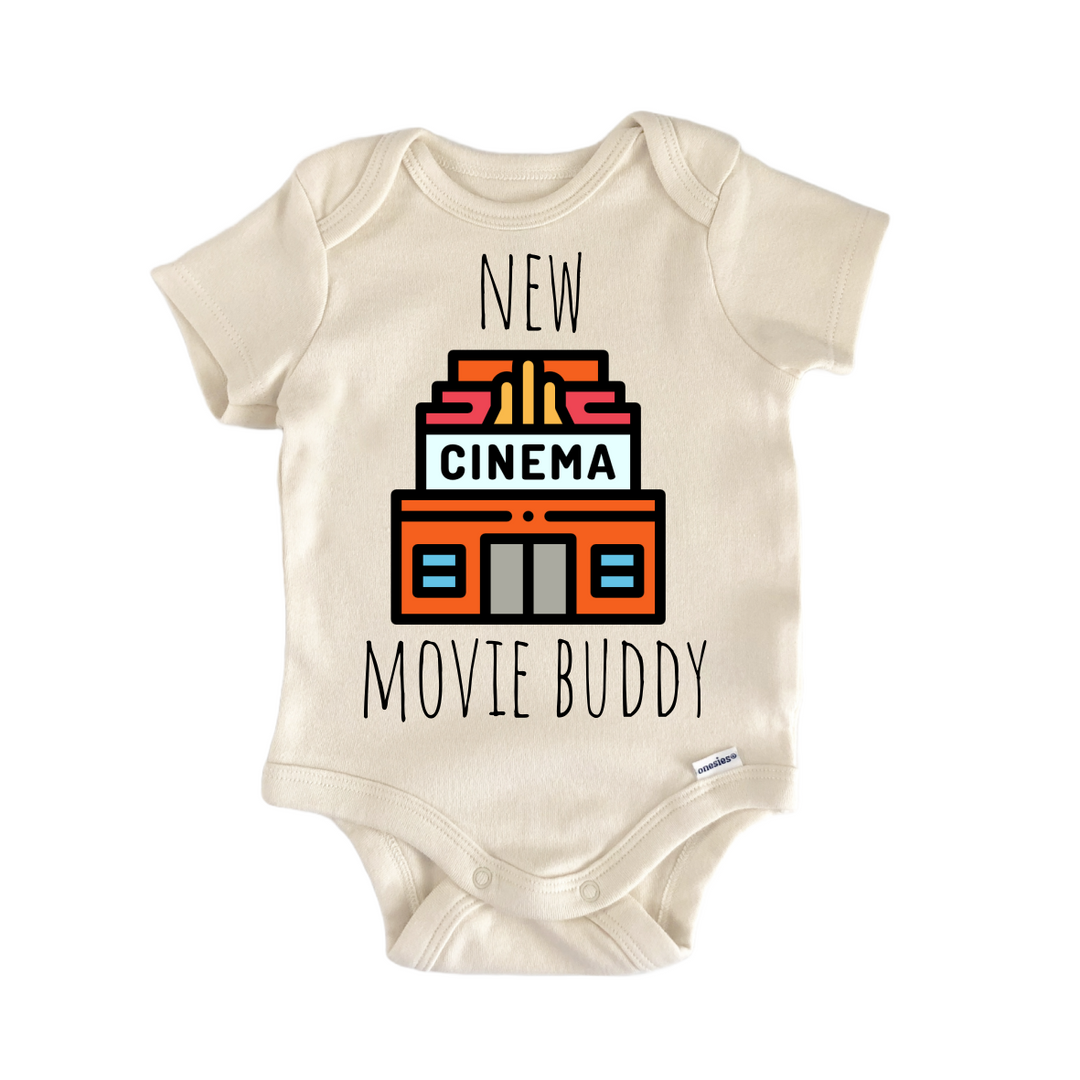 Movie Cinema Tv Theater - Baby Bodysuit  Funny Cute Onesie® | North Fork Forager LLC