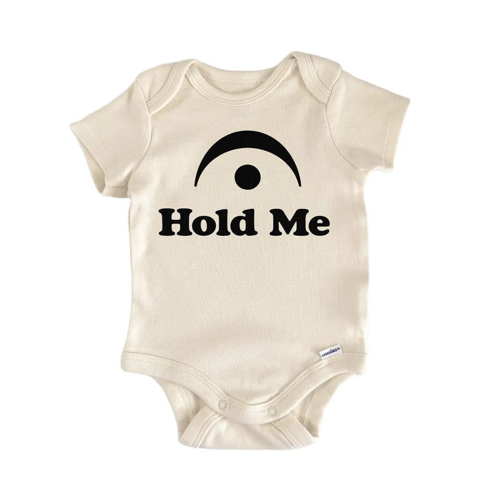 Music Pun Musician Hold Me Newborn Baby Bodysuit