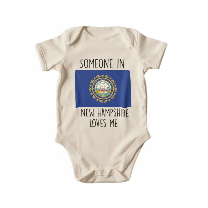New Hampshire - Baby Boy Girl Clothes Infant Bodysuit Funny Cute Newborn  Funny Cute Onesie® | North Fork Forager LLC