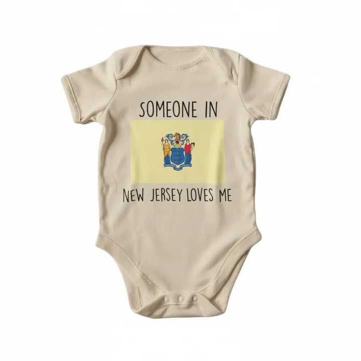 New Jersey - Baby Boy Girl Clothes Infant Bodysuit Funny Cute Newborn  Funny Cute Onesie® | North Fork Forager LLC