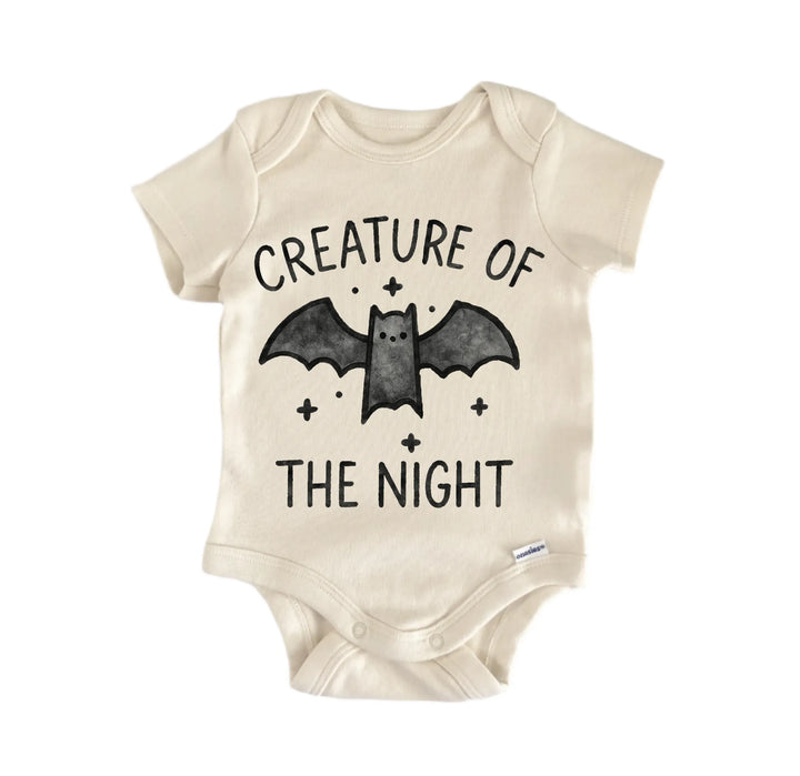 Night Creature Bat Halloween Newborn Baby Bodysuit
