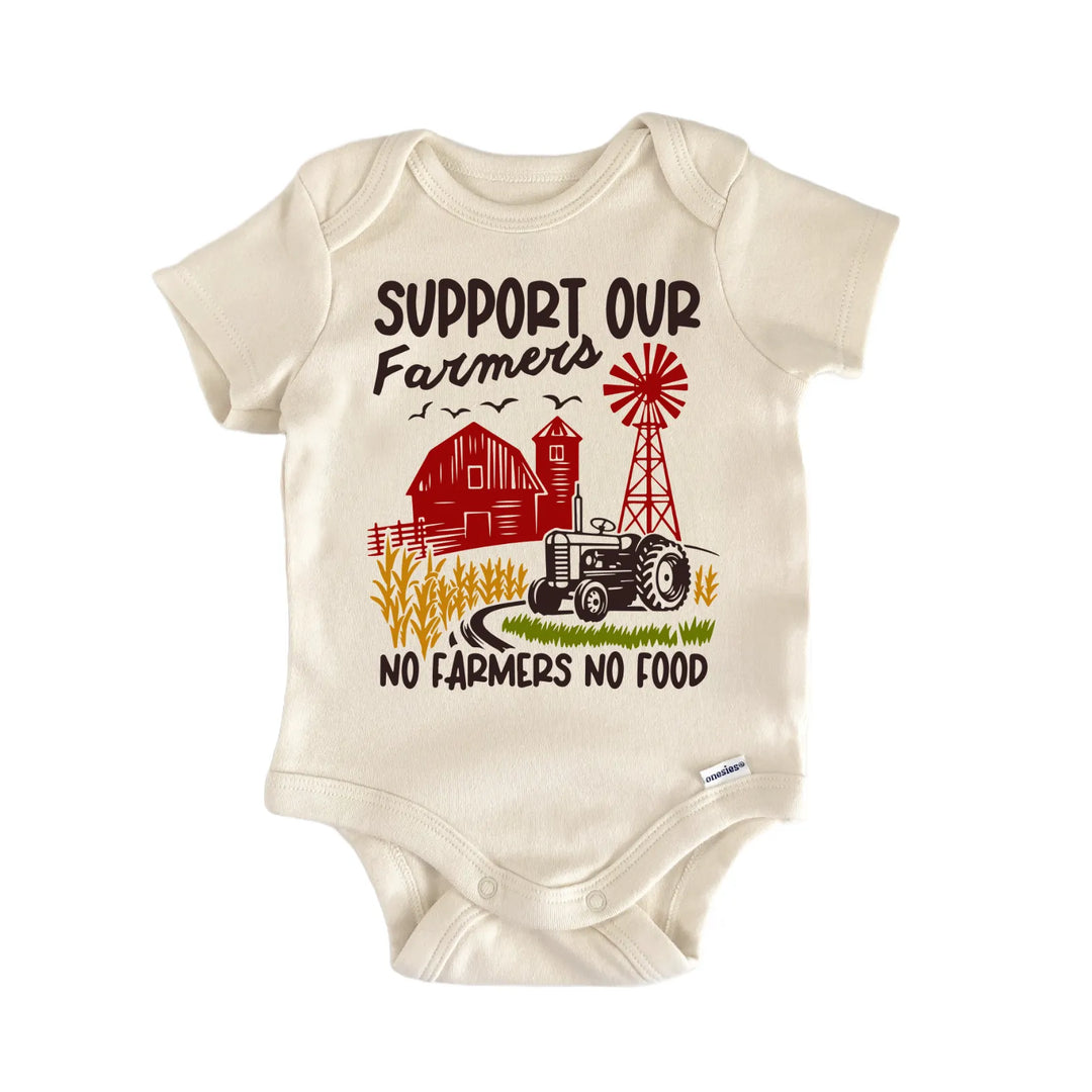 No Farmers No Food Newborn Baby Onesie® Onesie®