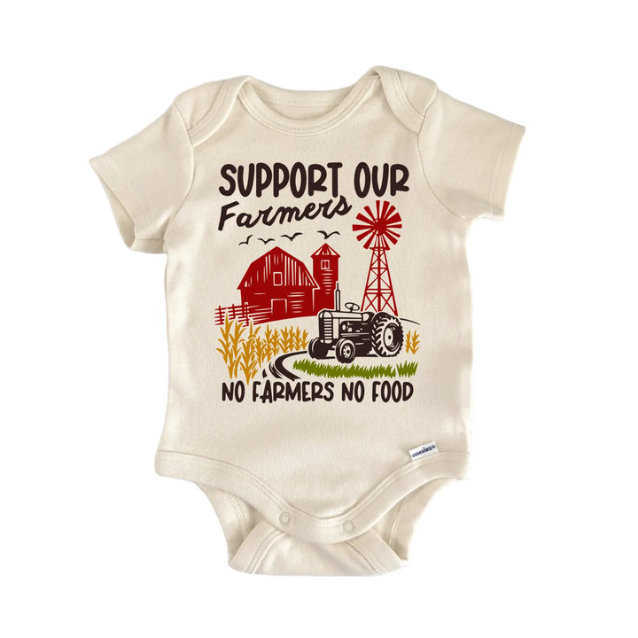 No Farmers No Food Newborn Baby Onesie® Onesie®