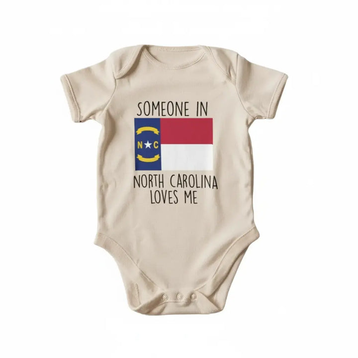 North Carolina - Baby Boy Girl Clothes Infant Bodysuit Funny Cute Newborn  Funny Cute Onesie® | North Fork Forager LLC