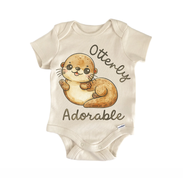 Otter Otterly Adorable Newborn Baby Onesie® Bodysuit