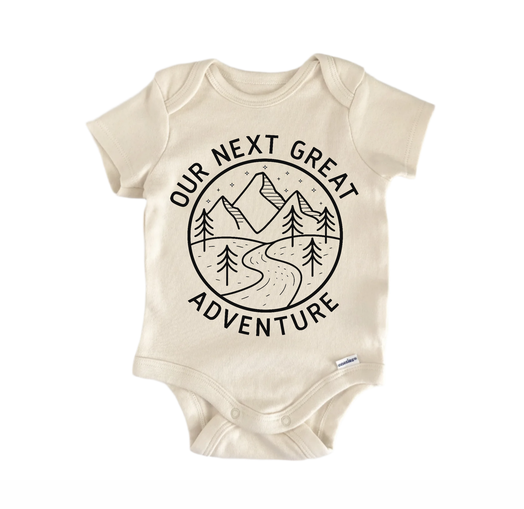 Our Next Great Adventure Newborn Baby Onesie® Bodysuit