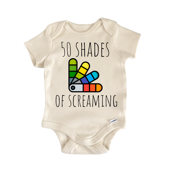 Paint Painter Swatch - Baby Bodysuit  Funny Cute Onesie® | North Fork Forager LLC