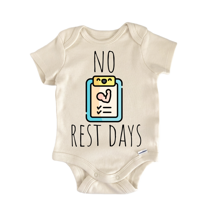 Personal Trainer Gym Fitness - Baby Bodysuit  Funny Cute Onesie® | North Fork Forager LLC