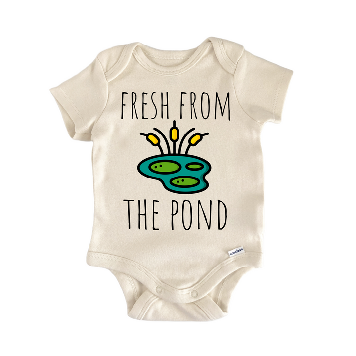 Pond Lake River - Baby Bodysuit  Funny Cute Onesie® | North Fork Forager LLC