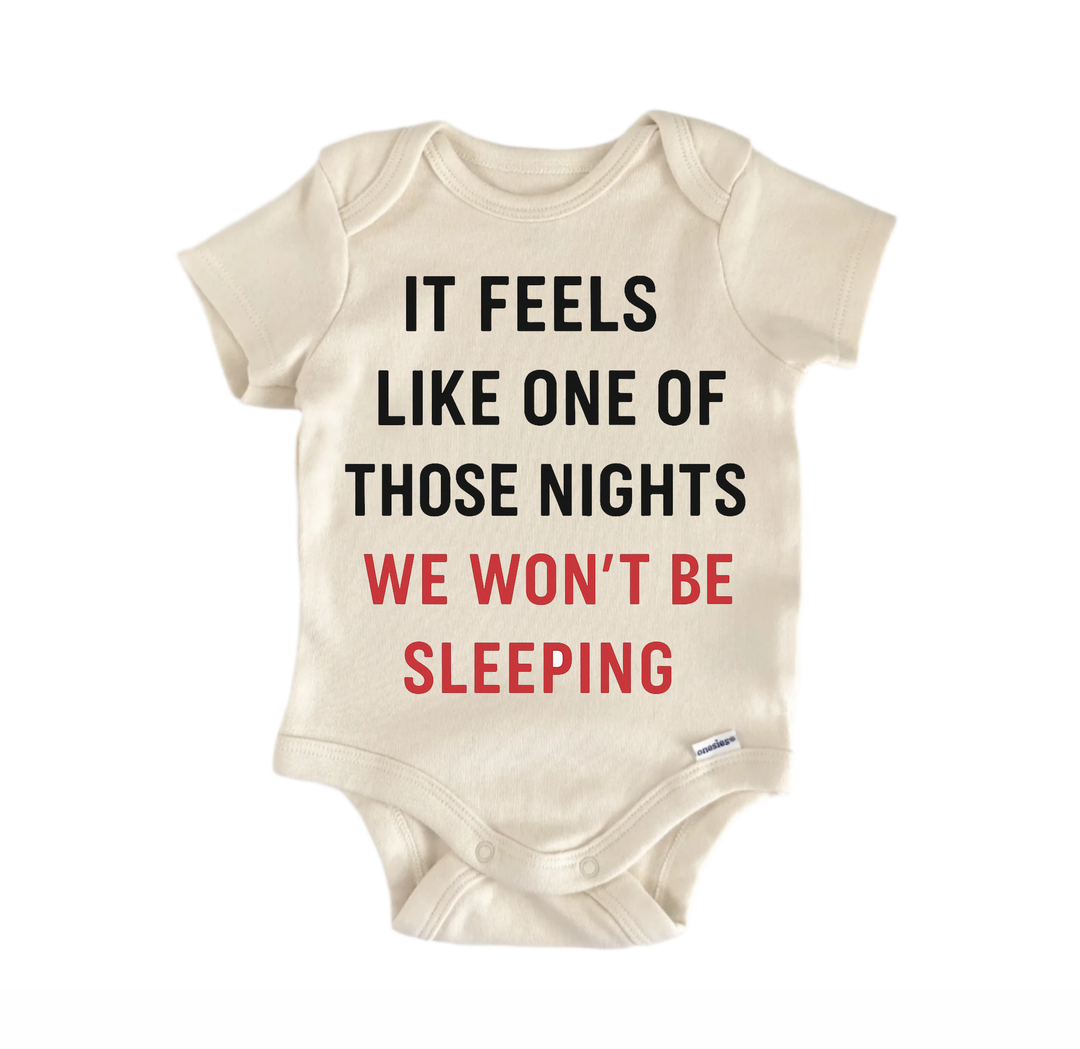 Pop Music Sleeping Newborn Baby Onesie® Bodysuit