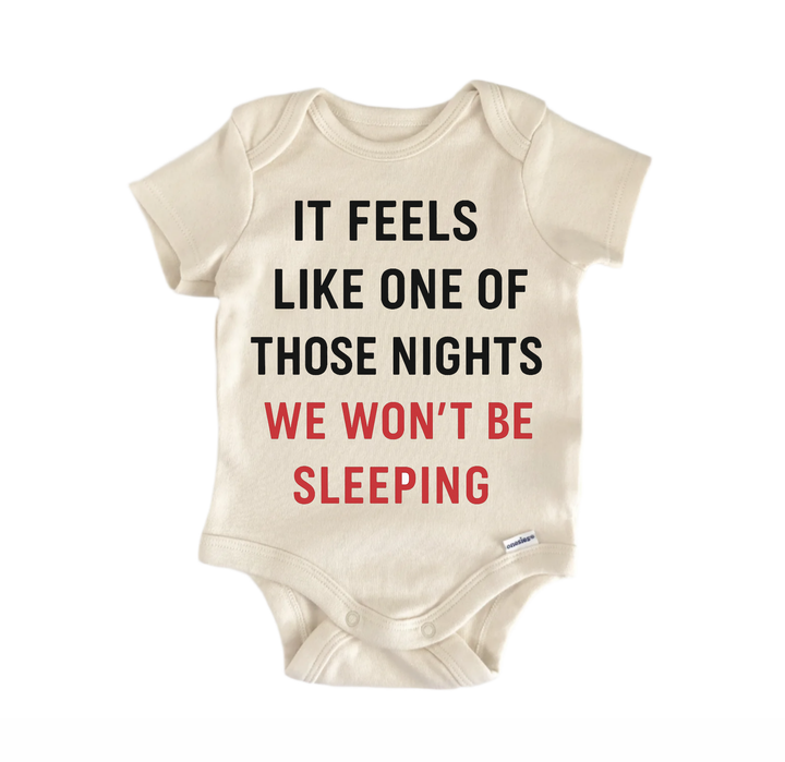 Pop Music Sleeping Newborn Baby Onesie® Bodysuit