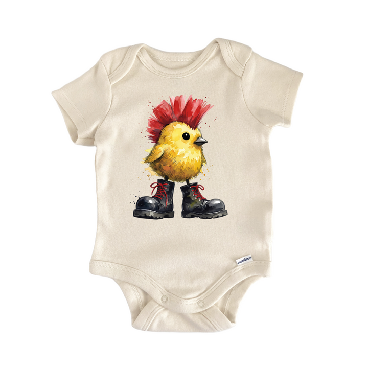 Pop Punk Rock Chick Newborn Baby Onesie® Onesie®
