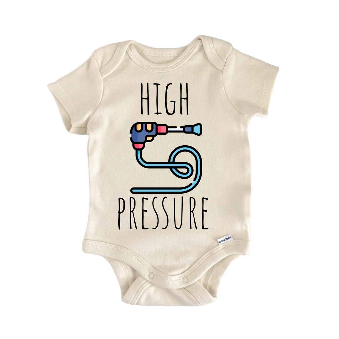 Pressure Washer - Baby Bodysuit  Funny Cute Onesie® | North Fork Forager LLC