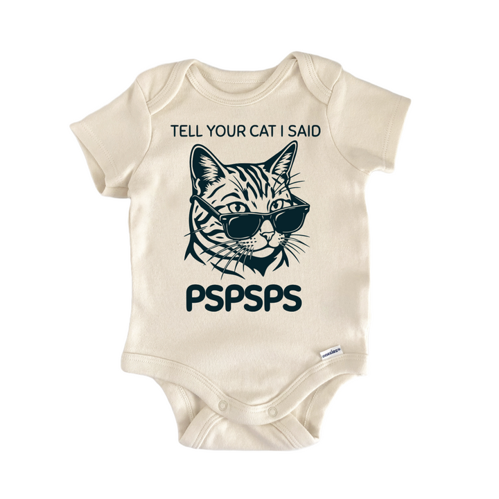 Pspsps Cat Newborn Baby Onesie® Onesie®