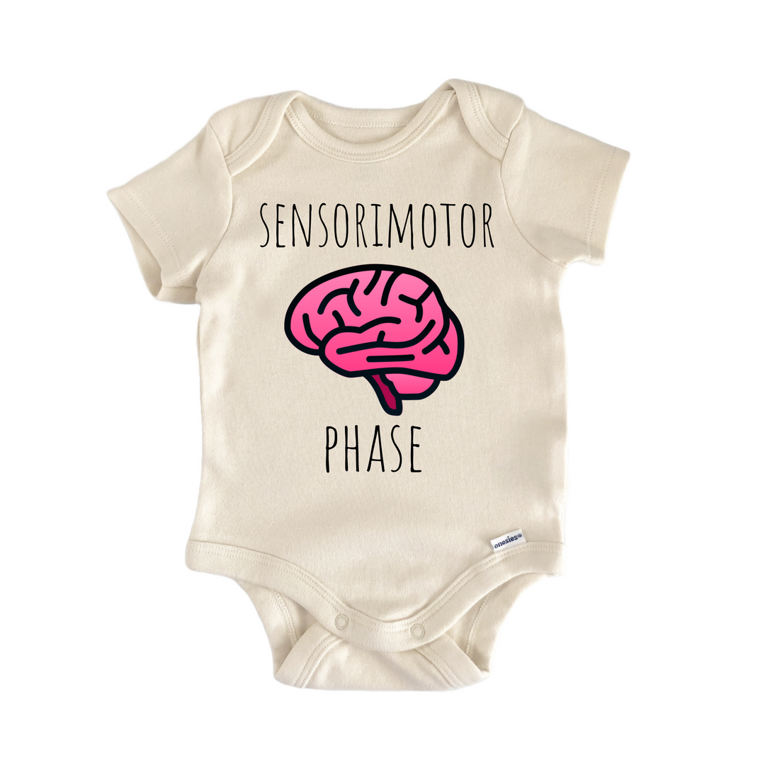Psychologist Psychology Brain Sensor - Baby Bodysuit  Funny Cute Onesie® | North Fork Forager LLC