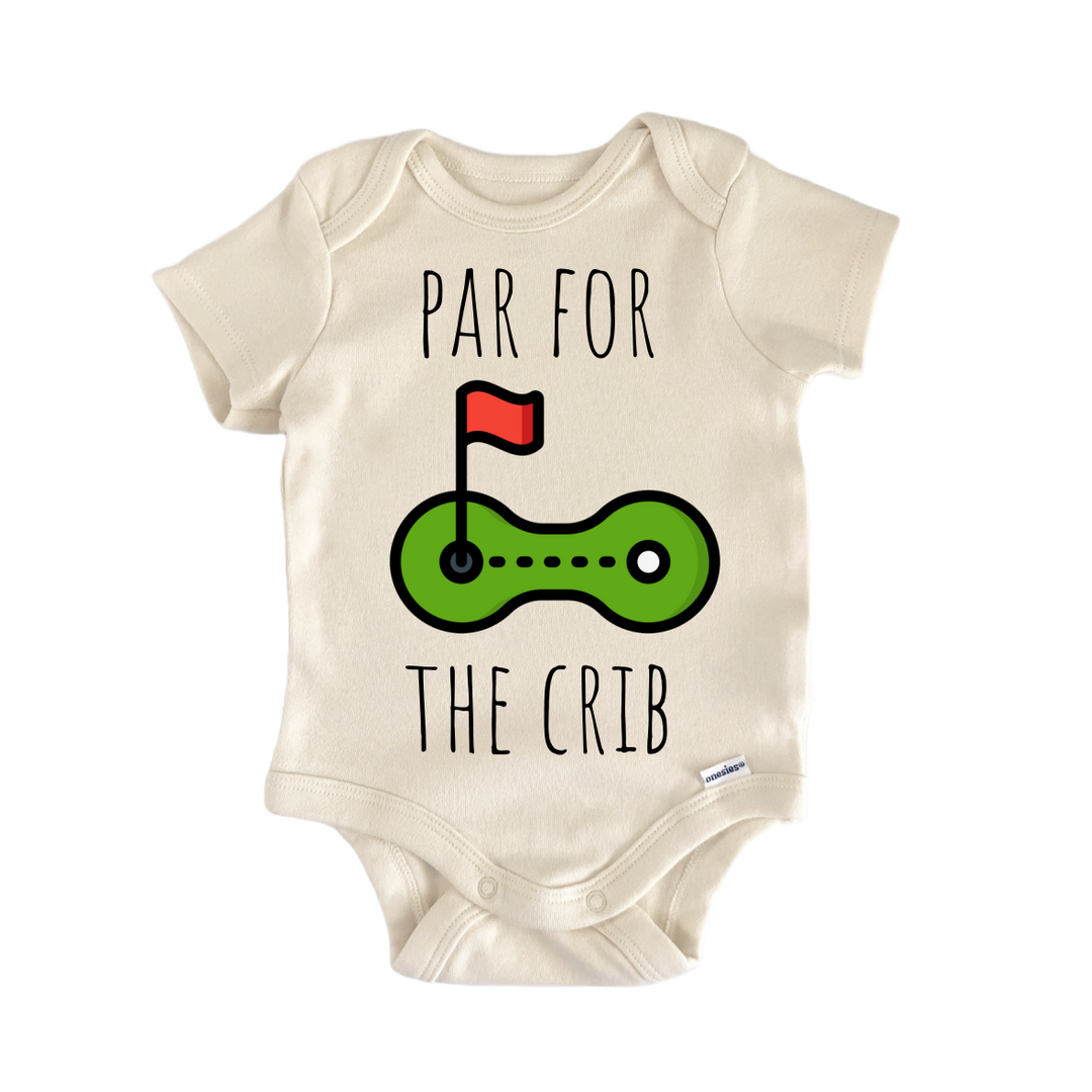 Putt Putt Golf - Baby Bodysuit  Funny Cute Onesie® | North Fork Forager LLC