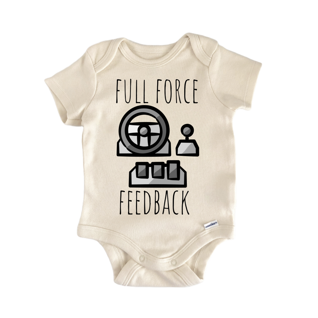 Racing Sim Racecar - Baby Bodysuit  Funny Cute Onesie® | North Fork Forager LLC