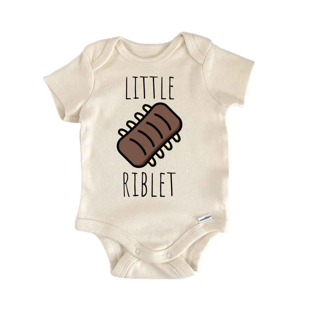 Ribs Meat Bbq Steak - Baby Bodysuit  Funny Cute Onesie® | North Fork Forager LLC