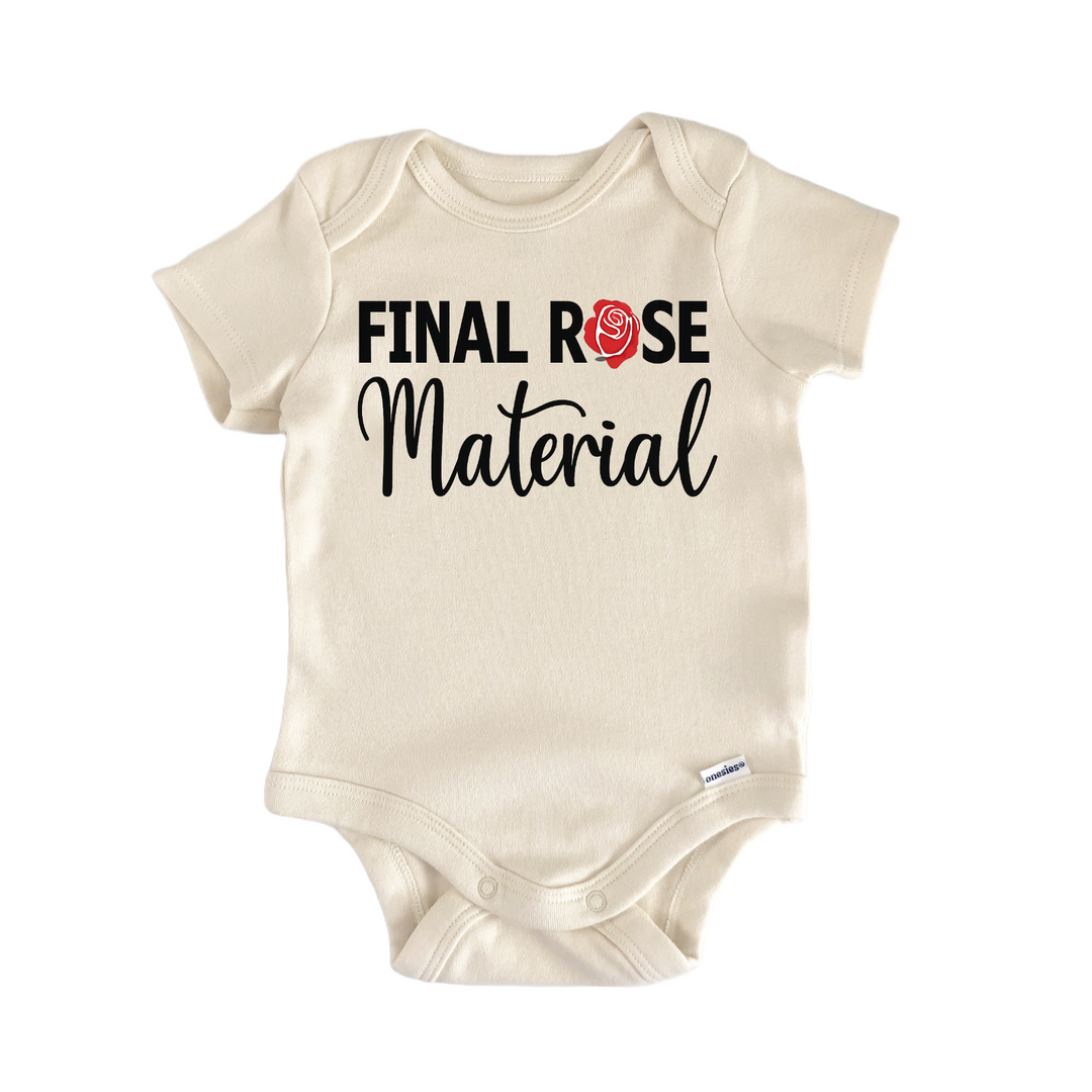 Rose Material Reality Tv Show Newborn Baby Onesie® Bodysuit