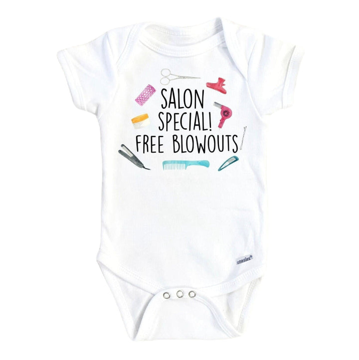 Salon Blowouts - Baby Boy Girl Clothes Infant Bodysuit Funny Cute Newborn Onesie