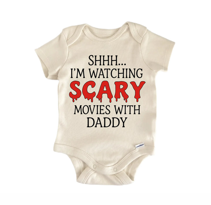 Scary Movie Horror Daddy Newborn Baby Bodysuit